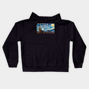 New York city by Vangough Kids Hoodie